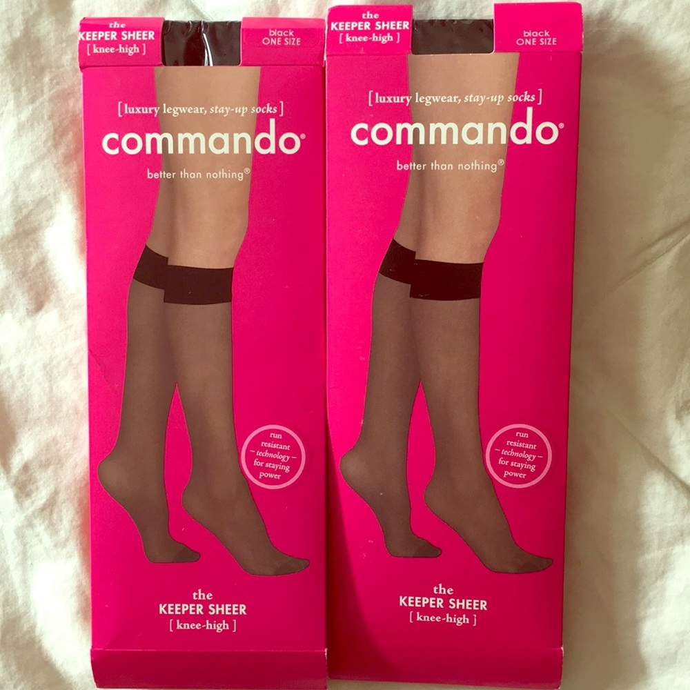 Commando~Knee High🖤